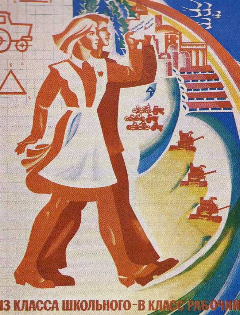 Советский плакат 1980