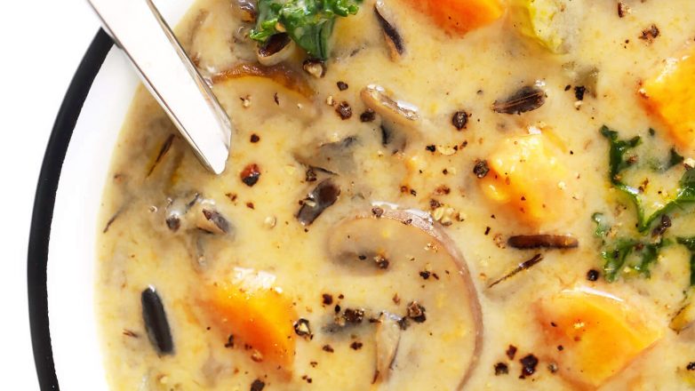 Бархатный грибной суп из сушеных грибов. Вся фишка в секретном ингредиенте!