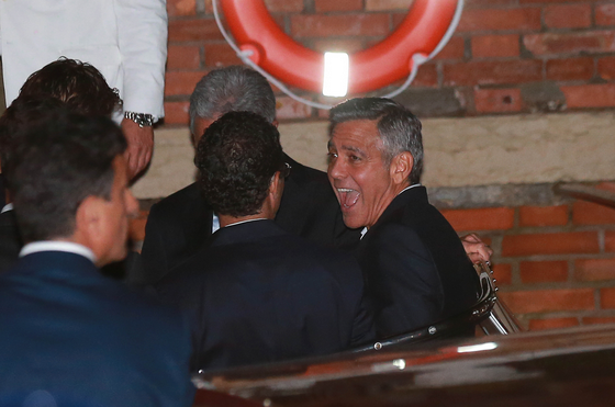 Джордж Клуни и Амаль Аламуддин сыграли свадьбу в Венеции
