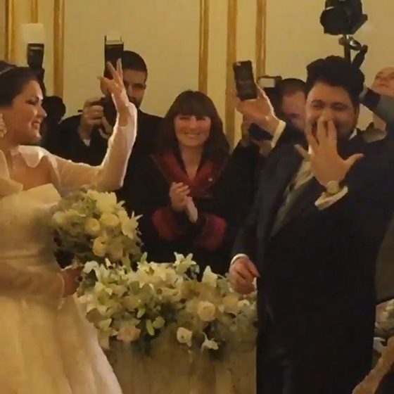 Анна Нетребко устроила грандиозную свадьбу