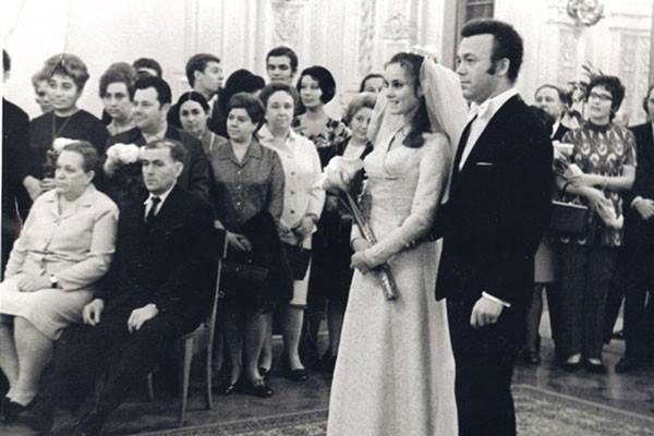 Свадебные фотографии советских и российских знаменитостей