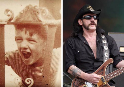 Фотографии Рок-звёзд до и после прихода всемирной славы