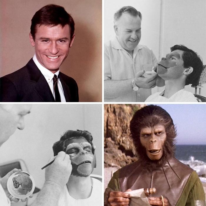Голливудские актёры до и после того, как их загримировали