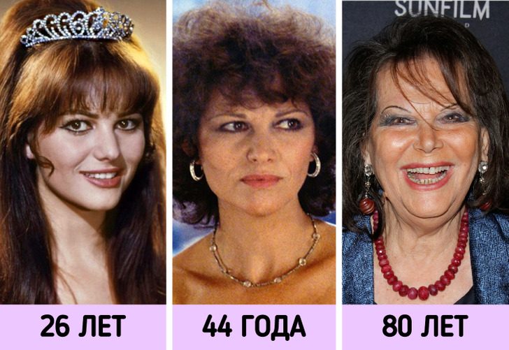 Как с годами менялась внешность актрис, от красоты которых до сих пор захватывает дух