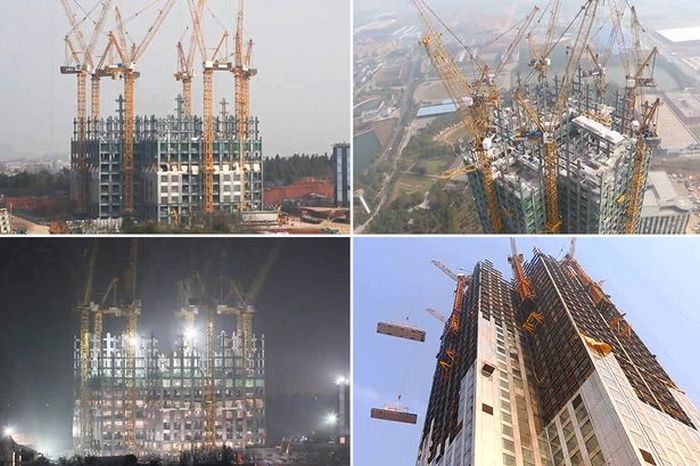 Как за 19 дней построить 57-этажный небоскреб