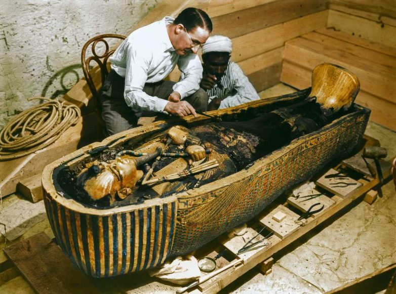 Как вскрывали гробницу Тутанхамона