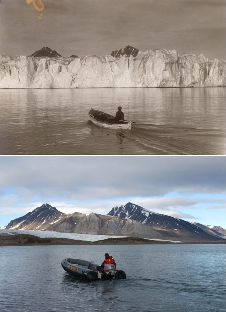 Как изменилась Арктика. До и После