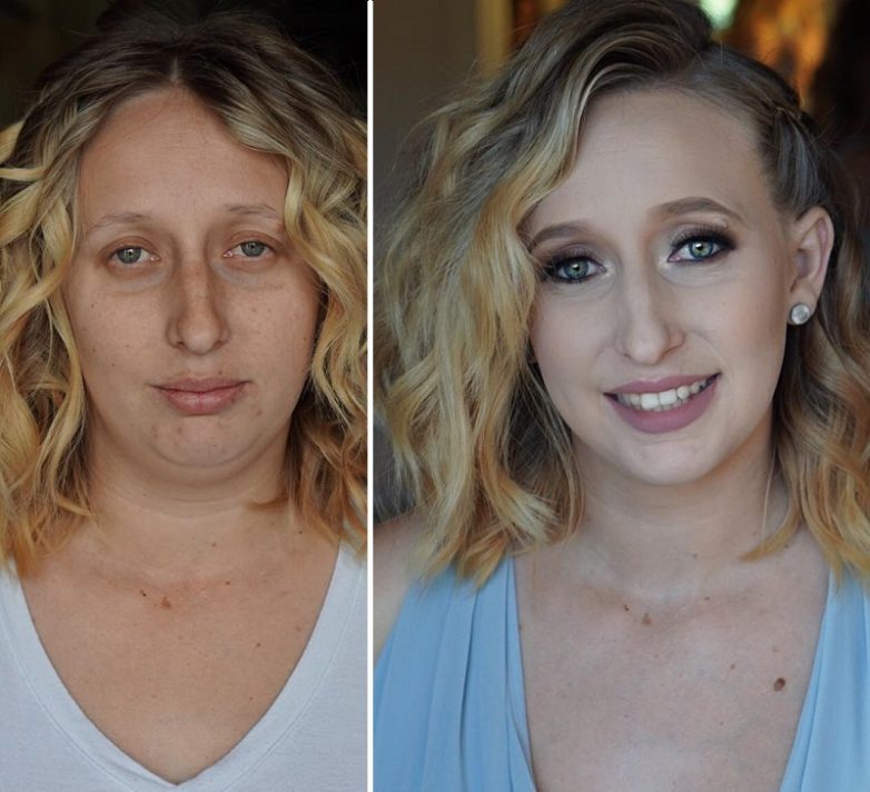 Вот как макияж может изменить женщину до неузнаваемости