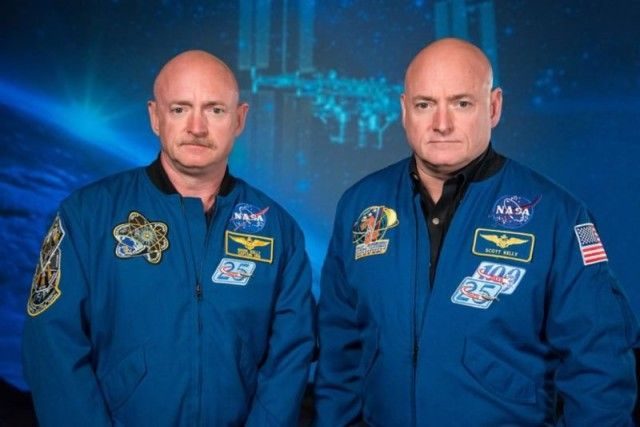 Вот так изменились братья-близнецы, один из которых год провел в космосе