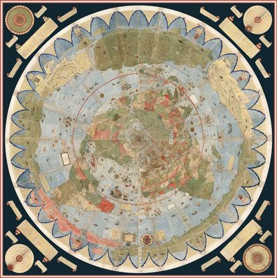 Загадочная карта мира Урбано Монте