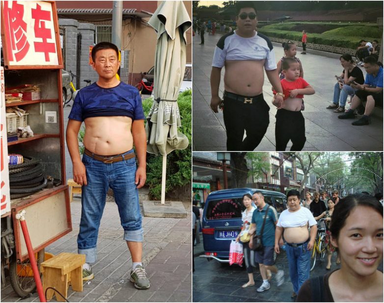 Пекинское бикини - модный тренд китайский мужчин