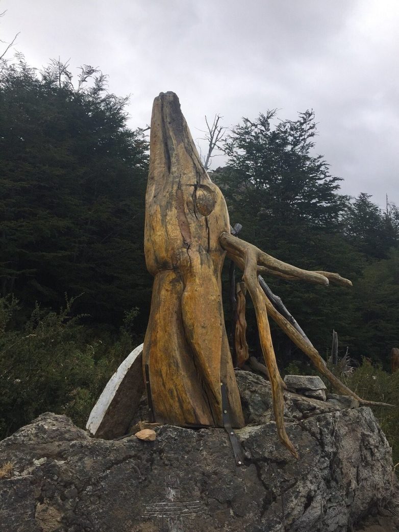 Лес скульптур, вдохнувших новую жизнь в мёртвые деревья