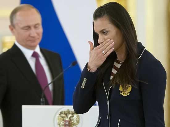 Бурные проводы олимпийцев в Кремле