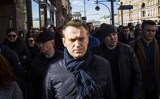 Навальный арестован на 30 суток за организацию акции протеста в Москве