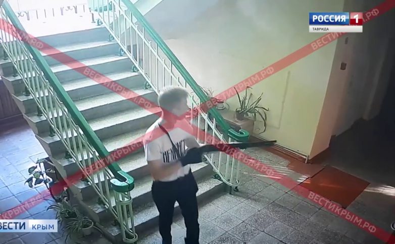 Опубликовано видео с расстрелом в керченском колледже