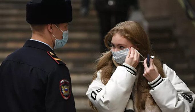 В России разрешили штрафовать за отсутствие маски по фото