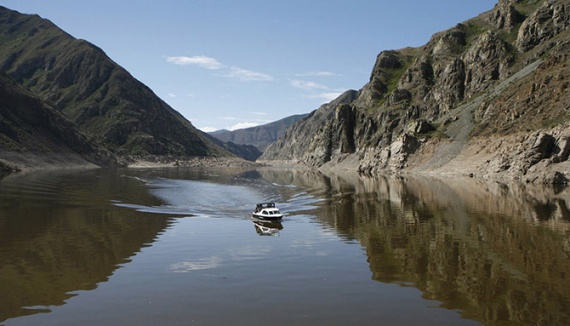 Мощь и красота великих сибирских рек: могучий Енисей в разное время года