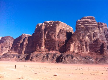 Иорданская пустыня Вади Рам