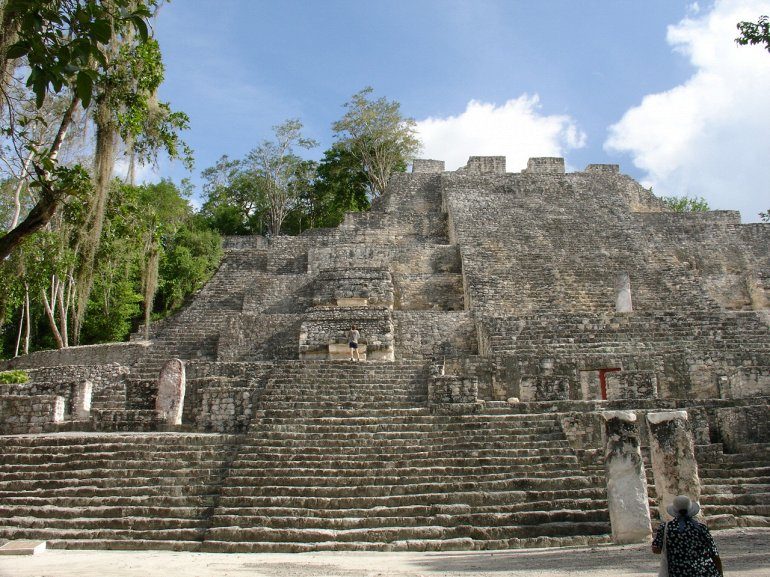 Древний город индейцев майя Калакмуль