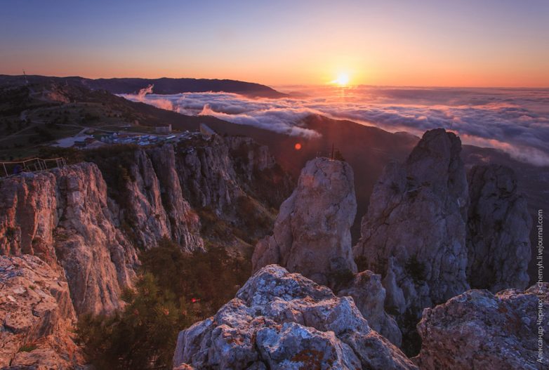 За границей облаков: гора Ай-Петри, Крым