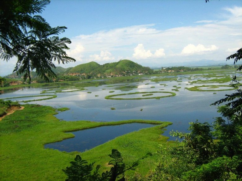 Жемчужина Индии — «плавающее озеро» Локтак