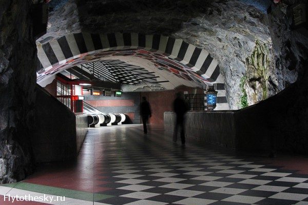 Подземная красота Стокгольма
