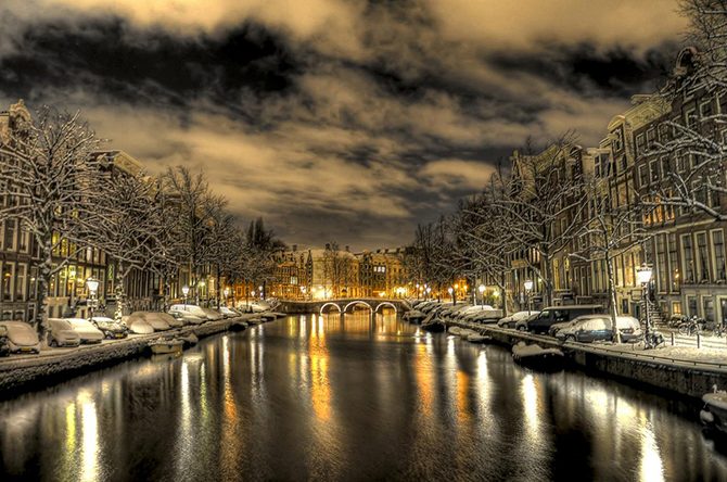 Амстердам в фотографиях и цифрах