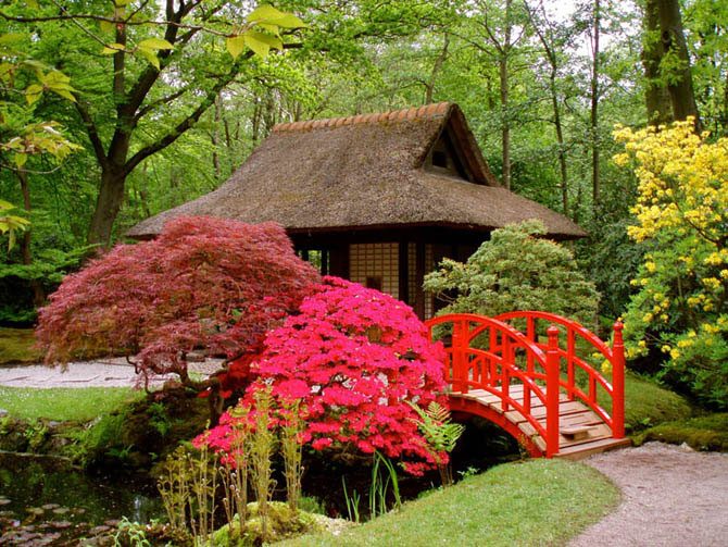 Японские сады со всего света