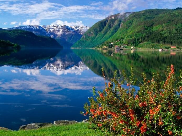 Прекрасные норвежские фьорды