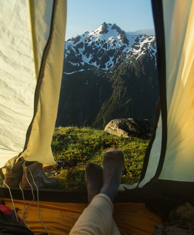 Лучшие утренние виды из палатки