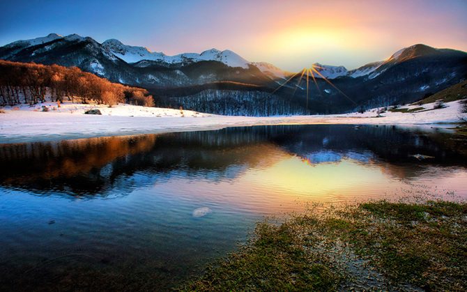 Великолепные фото европейских озер и гор