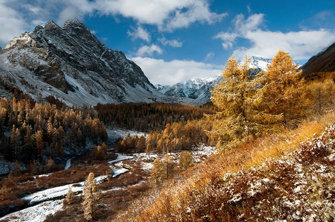 Волшебные пейзажи осеннего Алтая