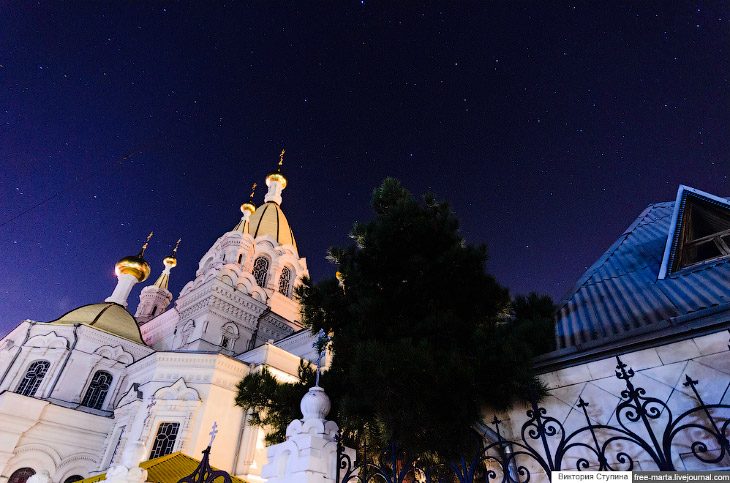 Звёздная ночь в Севастополе