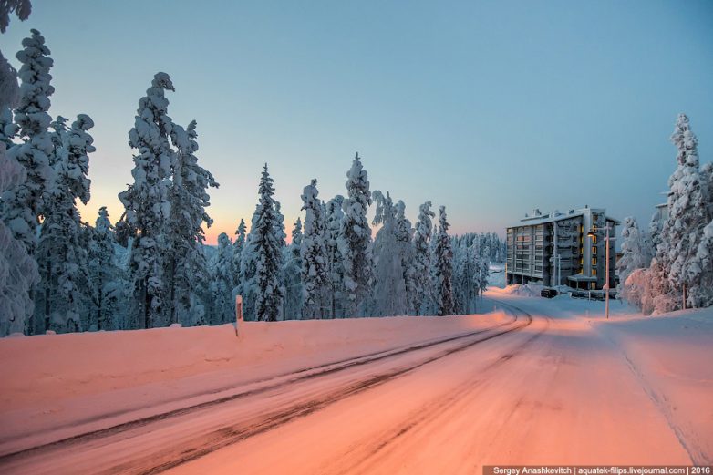 Удивительное рядом: финские дороги зимой