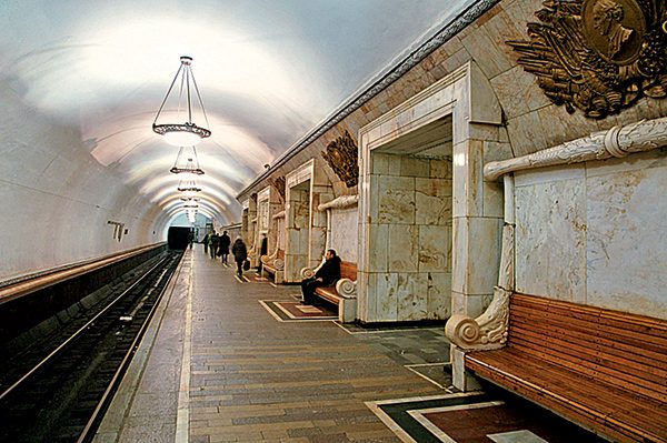 Потрясающие места в московском метро