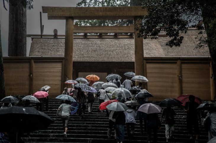 Сезон дождей в Японии