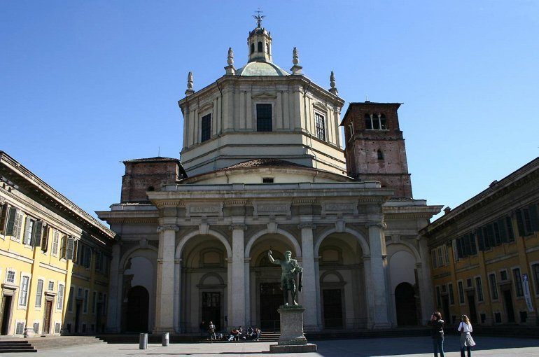 Старейшая церковь Милана - Базилика Сан-Лоренцо-Маджоре