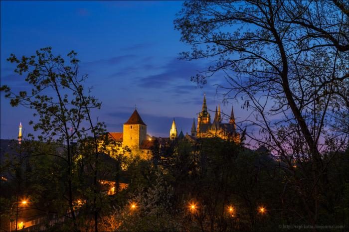Прогулка по ночной Праге