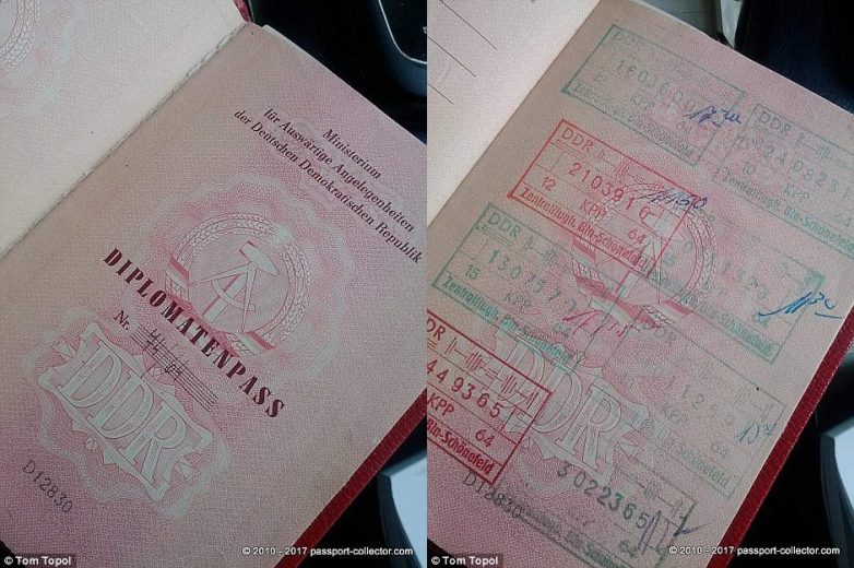 Паспорта стран, которых больше нет