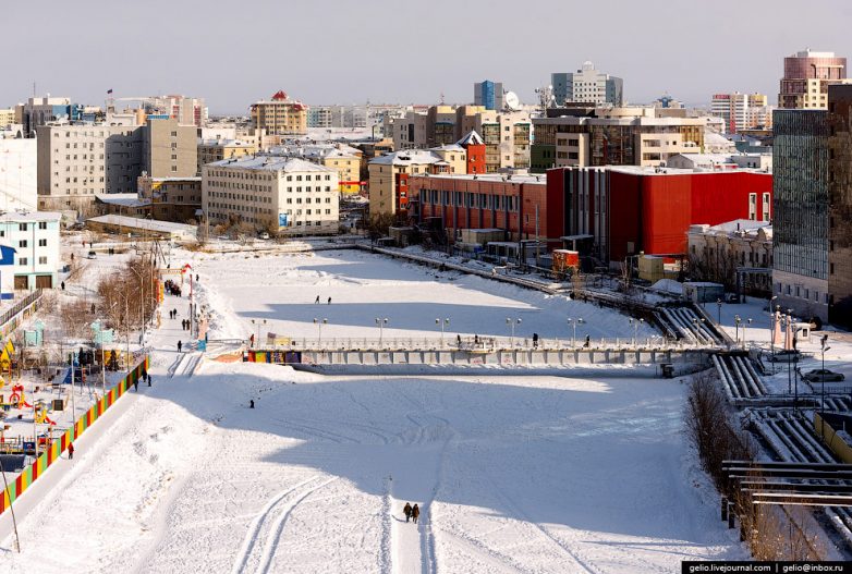 Один из самых холодных городов России