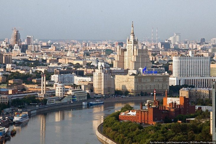Виды на Москву с Москва-Сити