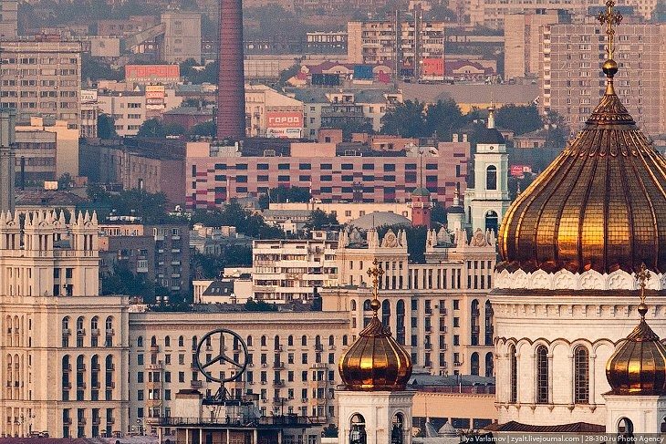 Виды на Москву с Москва-Сити