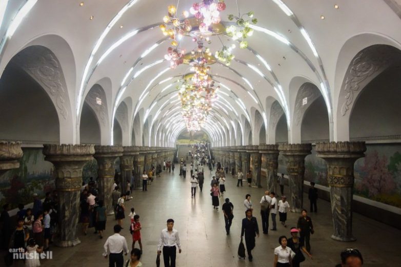 Следующая станция - Пхеньян! Прогулка по северокорейскому метро