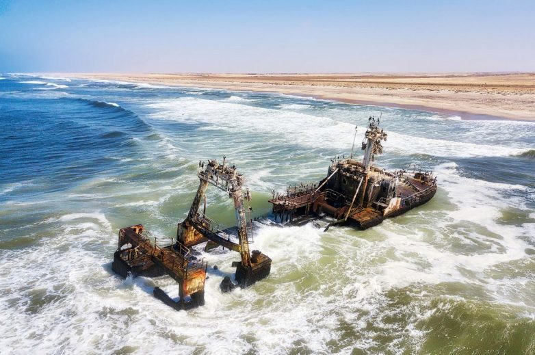 Побережье Намибии: на границе песка и океана