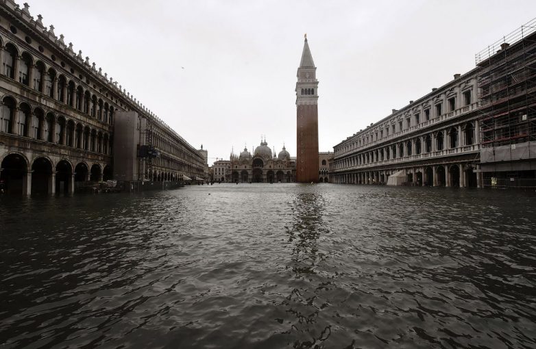 Венеция после наводнения
