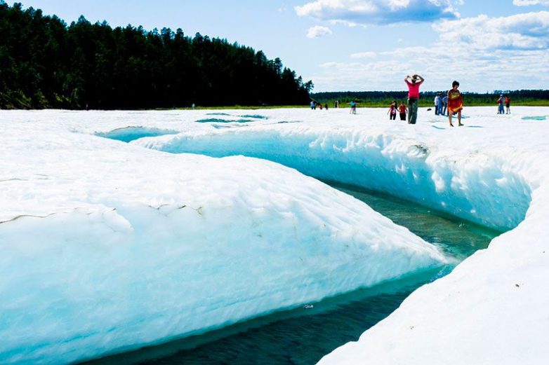 Над вечной мерзлотой: Булуус — ледяной пляж в Якутии
