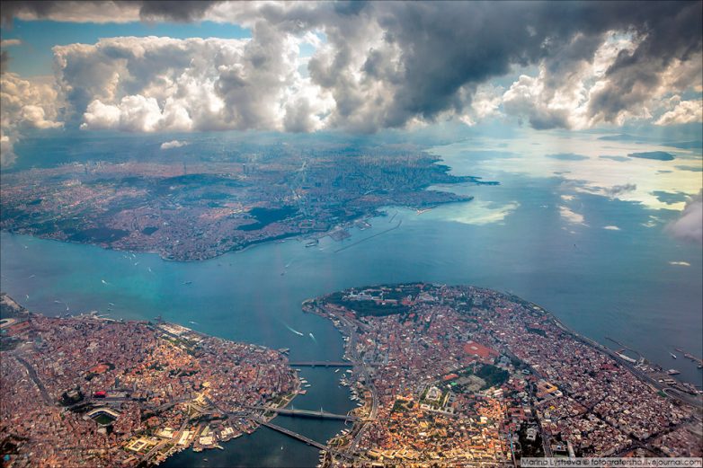 Пролетая над Стамбулом