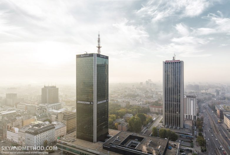 Варшава: взгляд из поднебесья