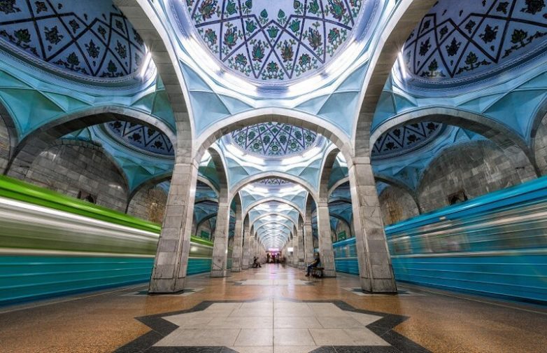 В ташкентском метро