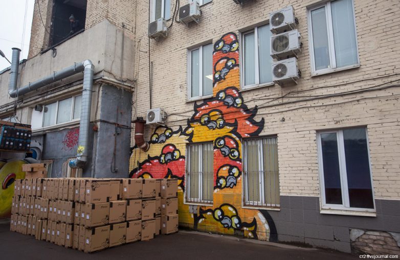 Стрит-арт в российской столице